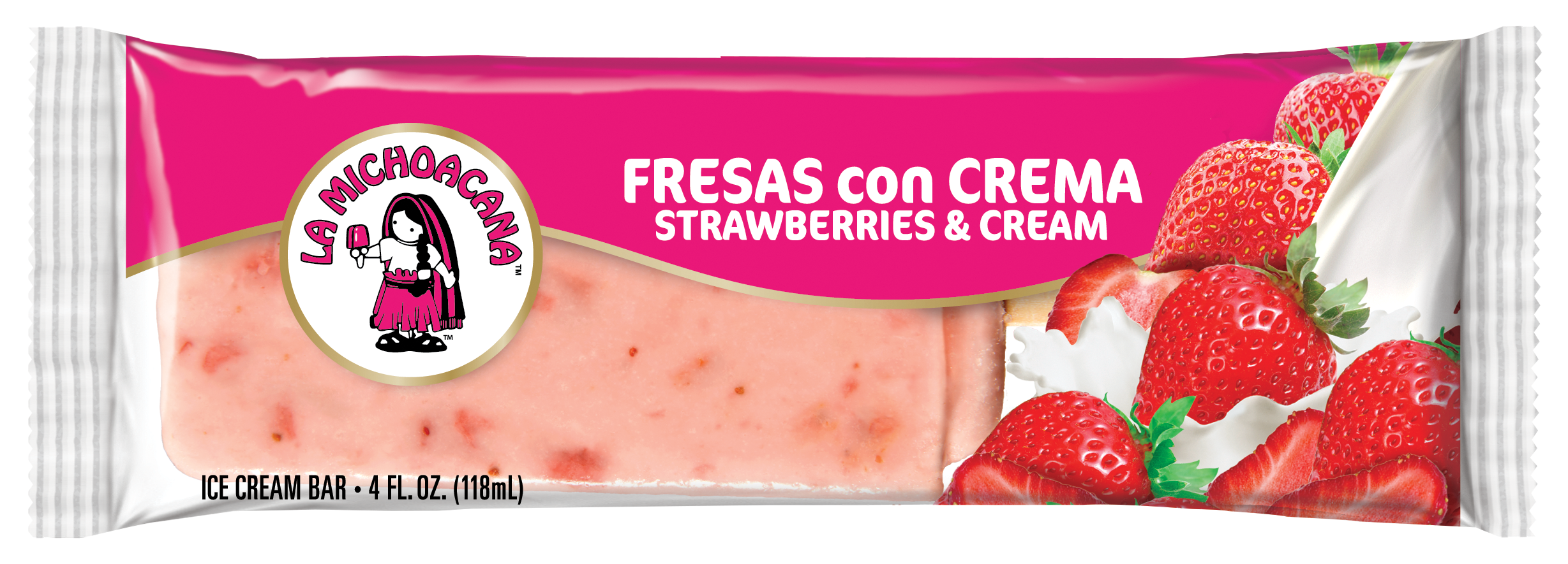 La Michoacana Fresa 4 oz